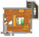 Ferienwohnung in Neustadt - ancora Marina Haus 2 Nr. 05, Typ 1 - Bild 3