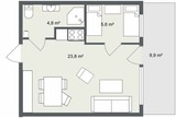 Ferienwohnung in Schönberger Strand - Riemann, Rainer: "Haus Panorama", App. 14 - Bild 13