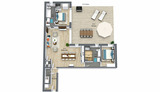 Ferienwohnung in Heringsdorf - Brinkmannhaus Anna Whg 2 - modern viel Platz fast am Strand Sauna Terrasse Grill - Bild 2
