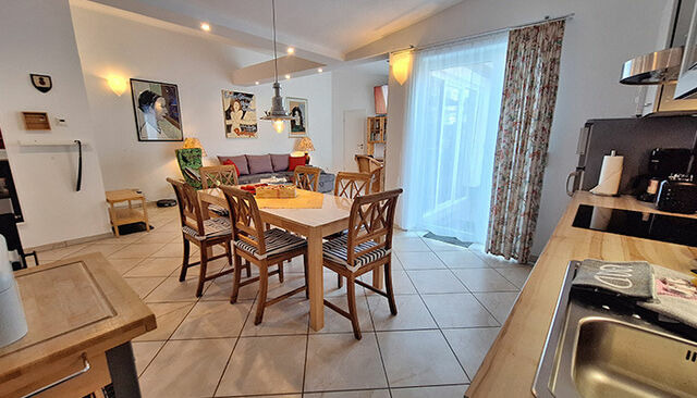 Ferienwohnung in Heringsdorf - Brinkmannhaus Anna Whg 2 - modern viel Platz fast am Strand Sauna Terrasse Grill - Bild 7